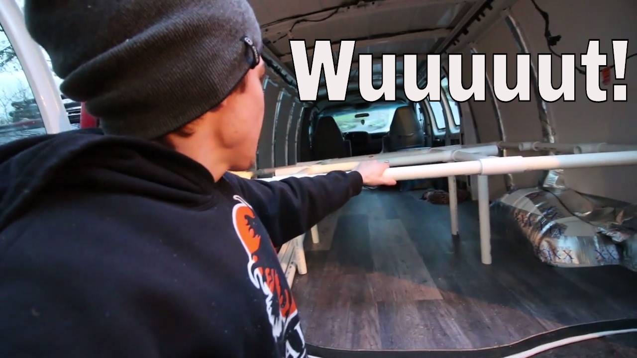 PVC Bed Frame pt 1