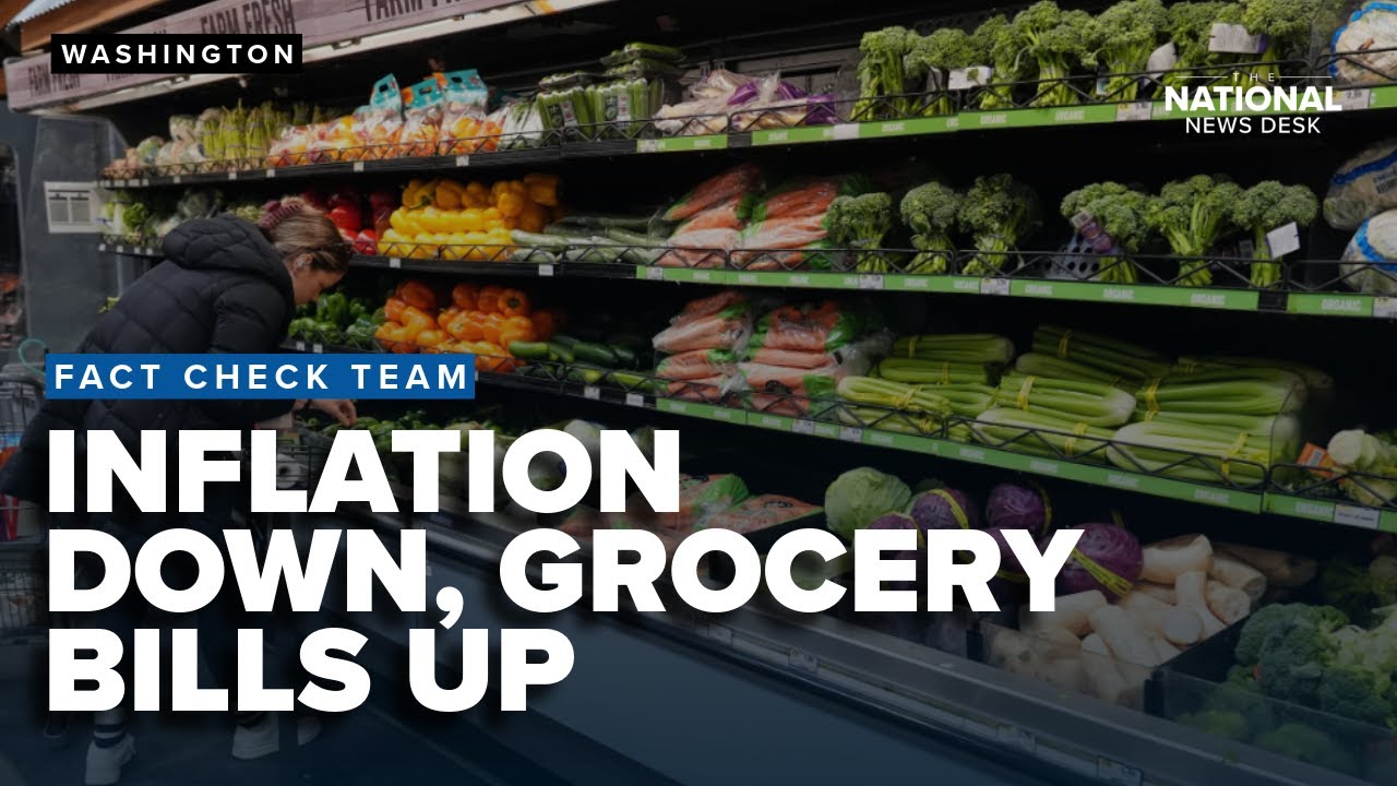 Fact Check Team: Inflation cools on paper, but grocery expenses still strain Americans