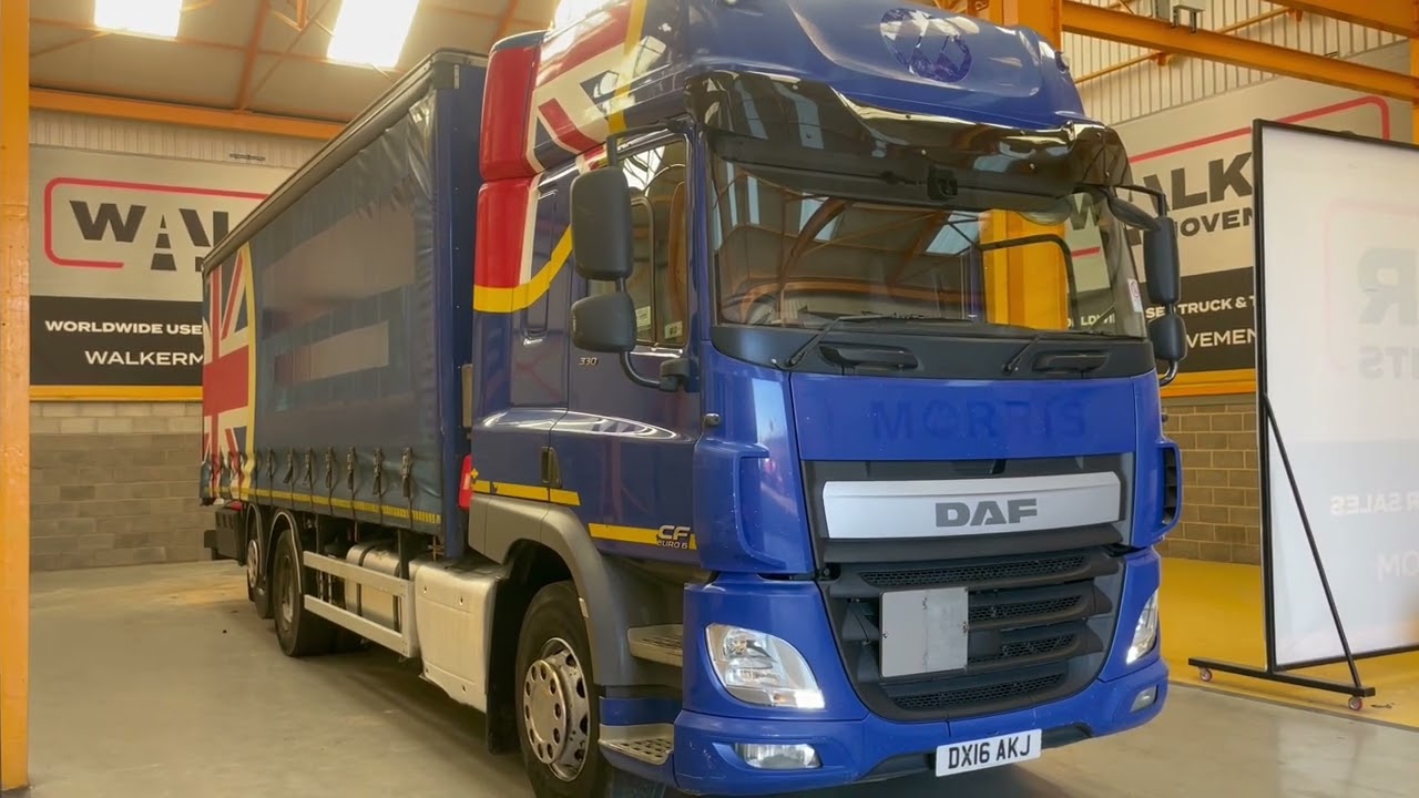 New In Stocklist For Sale: DAF CF330 *EURO 6* 6X2 26 TONNE CURTAINSIDER &ndash; 2016 &ndash; DX16 AKJ