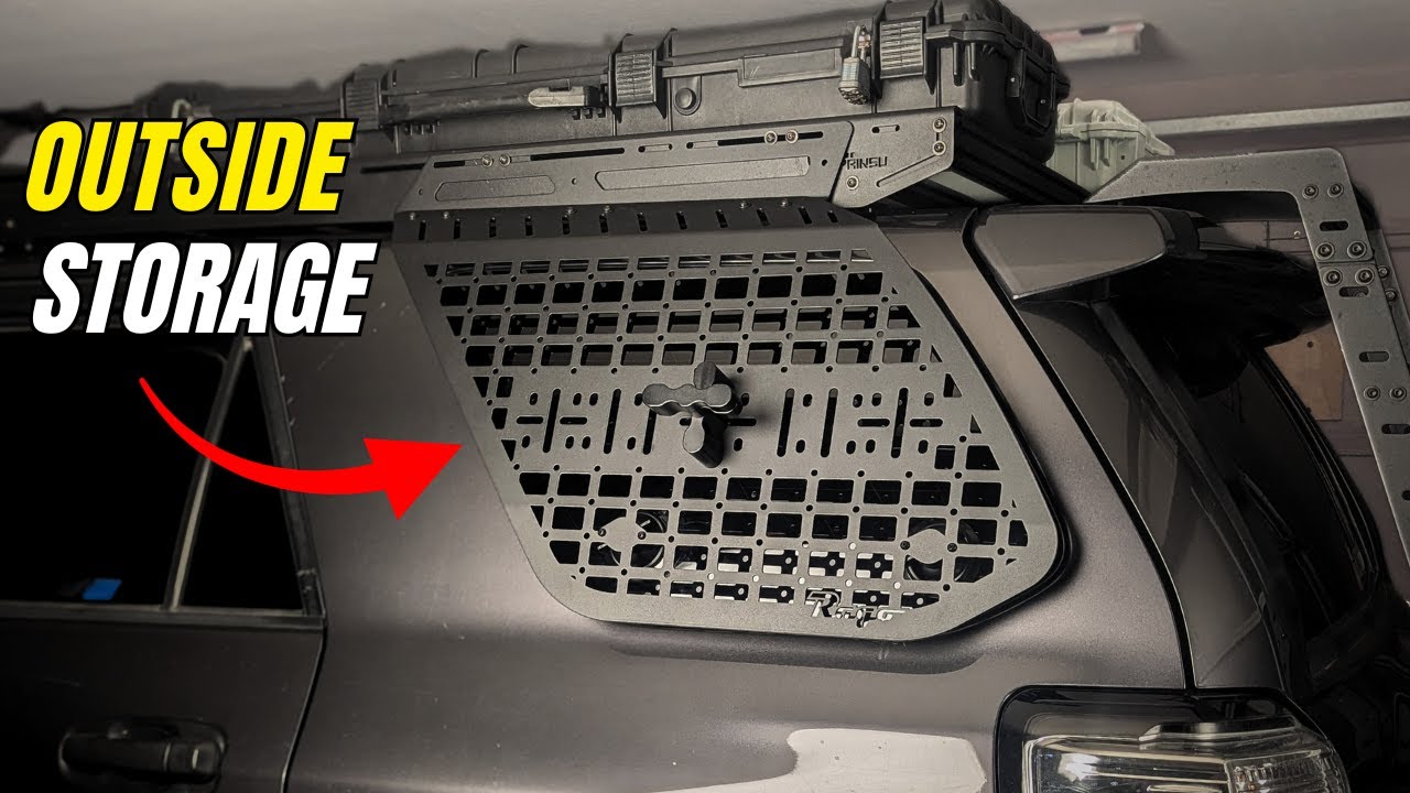 You're Wasting Interior Space on Your 4Runner / MOLLE Install