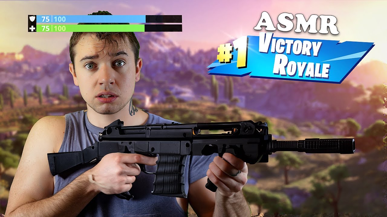 ASMR : DORMIR SUR FORTNITE !