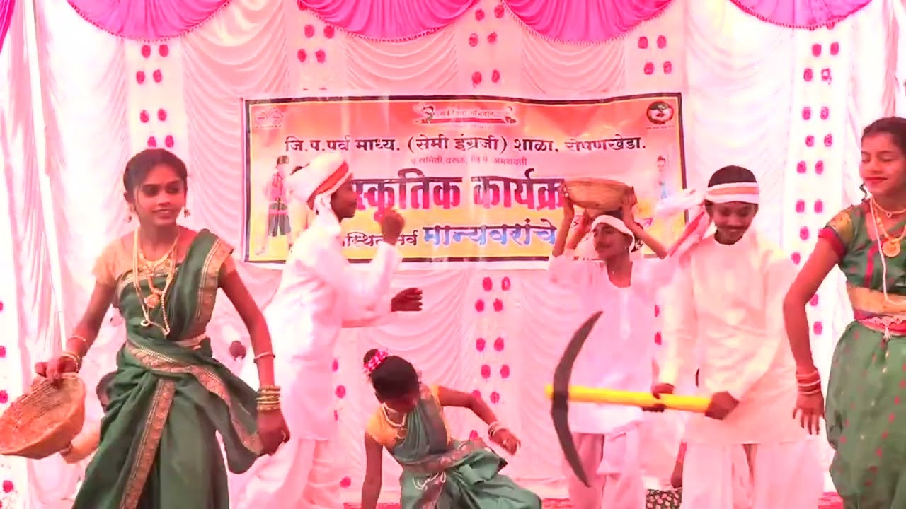 शेतकरी नृत्य 2026 वर्ग 6/7 जि.प.पूर्व माध्य.शाळा,रोषणखेडा