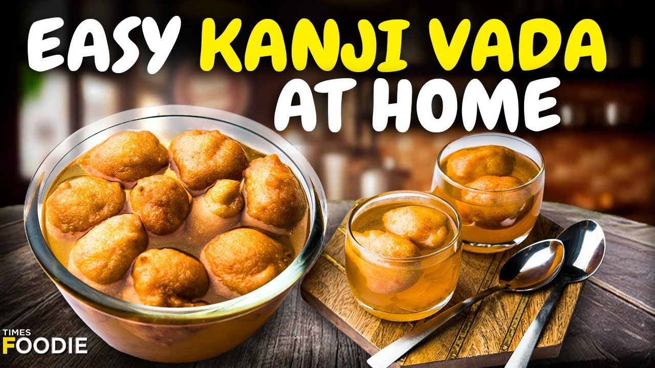 Rajasthani Kanji Vada Recipe | Indian Probiotic Drink Recipe | Authentic Rajasthani fermented drink