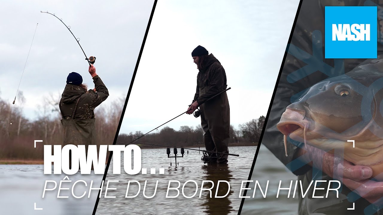 HOW TO - Pêche du bord en hiver avec Laurian ❄