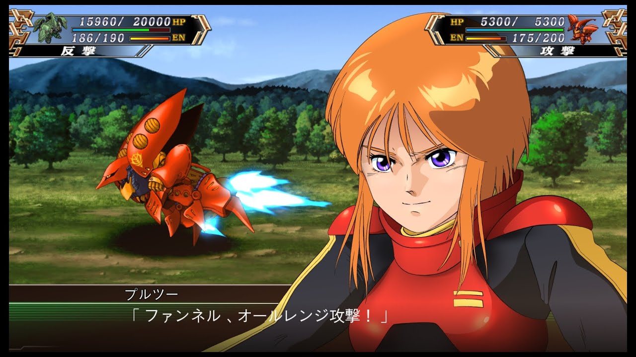 マリーダ VS プル ＆ ブルツー（クシャトリヤ ｘ キュベレイMk-Ⅱ）【スーパーロボット大戦V】
