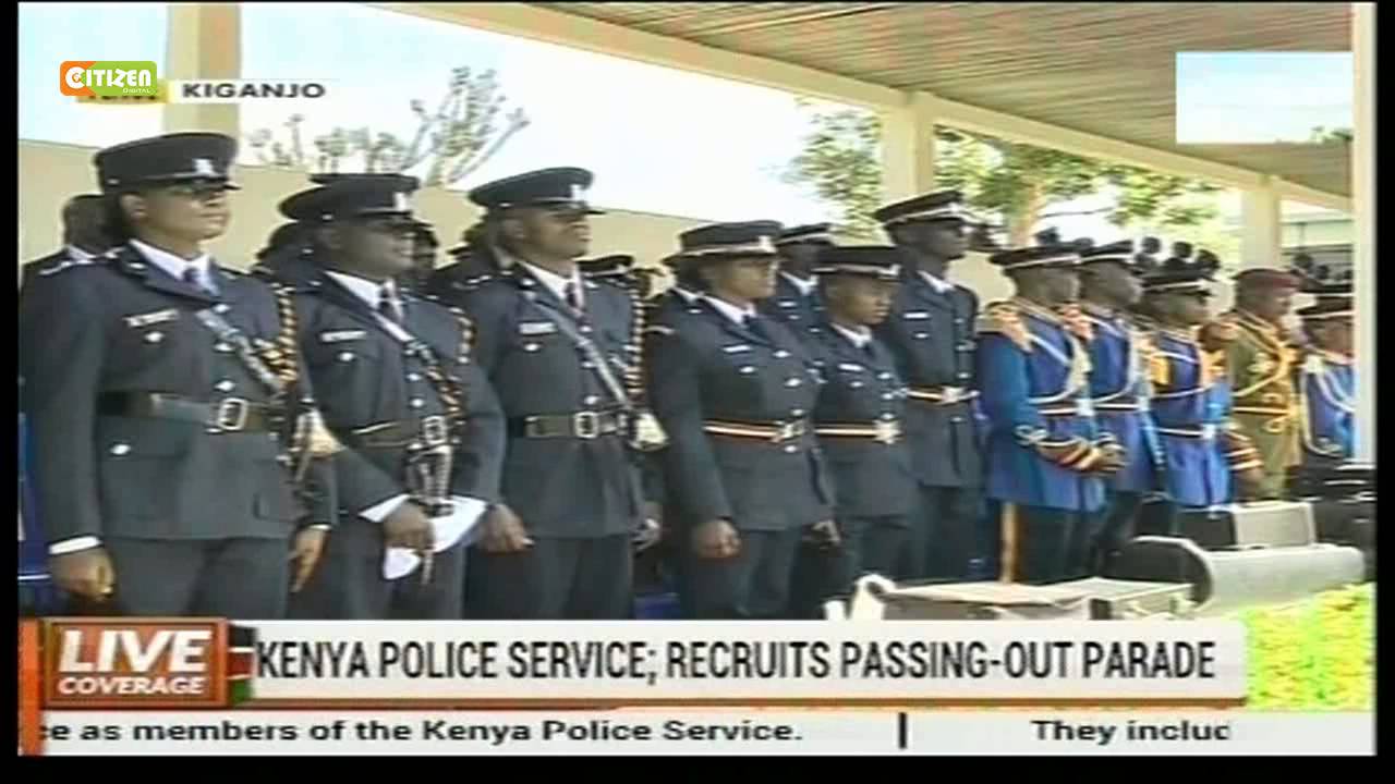 3,933 Police Recruits graduate from Police College, Kiganjo