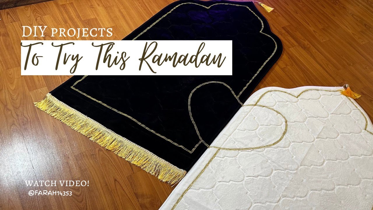 Couple Prayer Mats to gift in Ramadan 🌙 | جای نماز برای تحفه دادن به همسر تان در ماه مبارک رمضان
