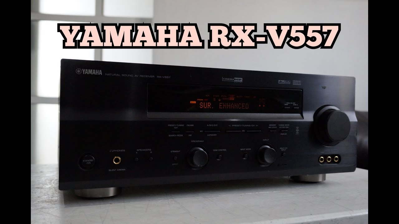 AMPLIFICADOR YAMAHA RX V557