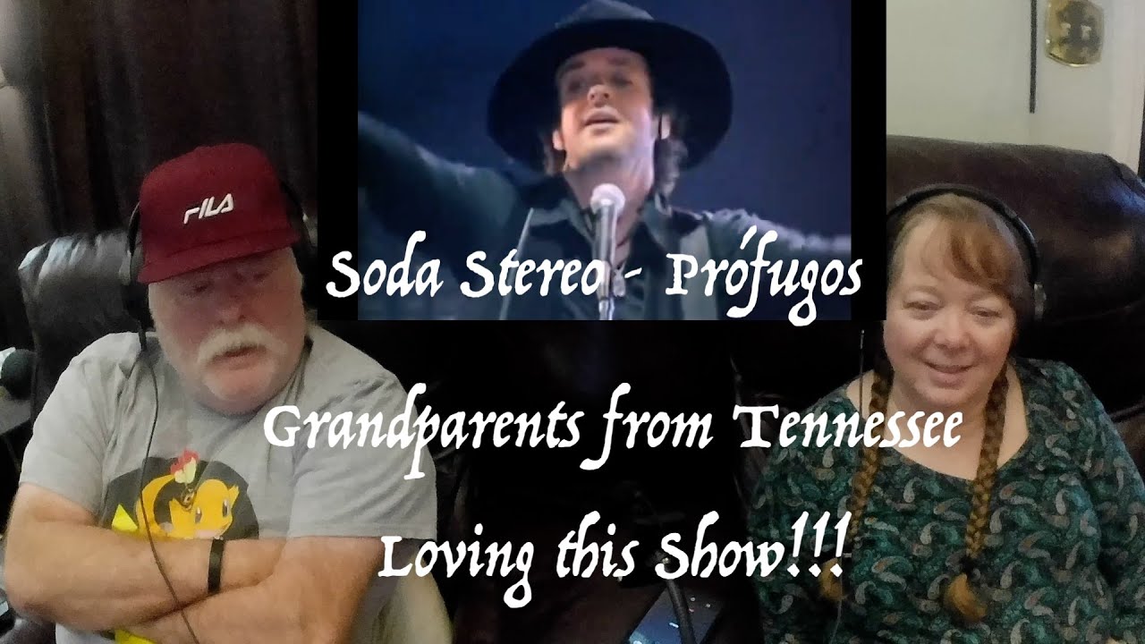 Soda Stereo - Prófugos - GREAT SHOW -  Grandparents from Tennessee (USA) react - first time reaction
