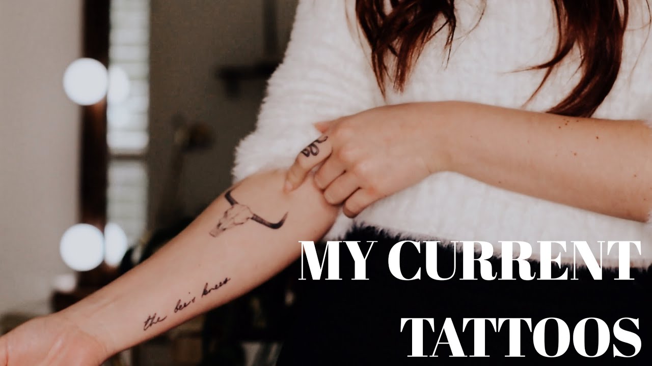 TATTOO TOUR (wrist, finger, back, forearm) | Rutele