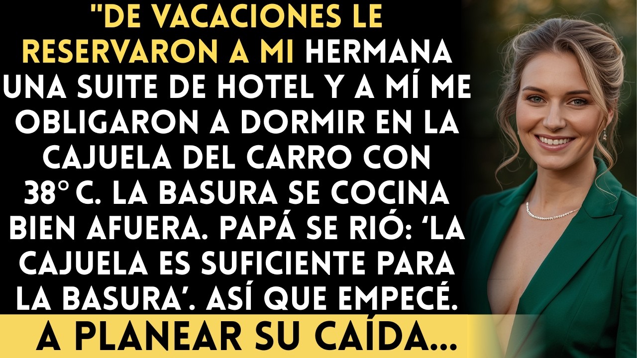 De vacaciones le reservaron a mi hermana una suite de hotel y a mí me obligaron a dormir en...
