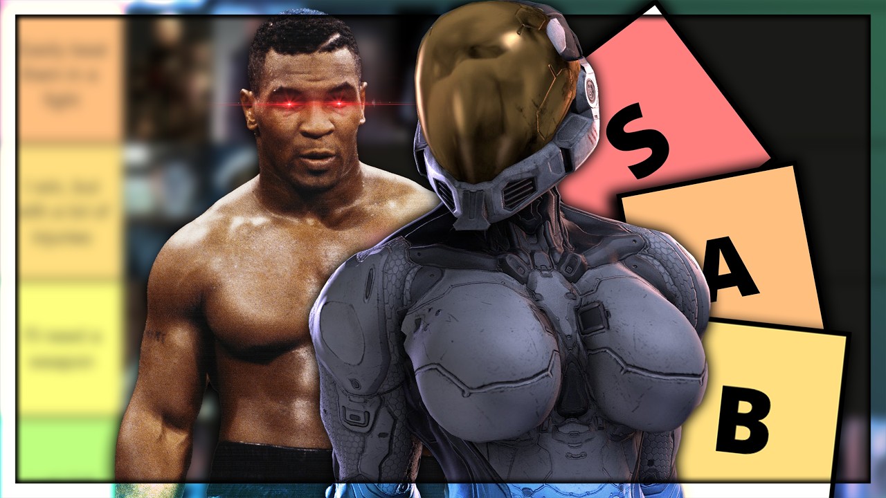 HALO Characters Ranked by Who I Could Beat in a Fight! - Tier List