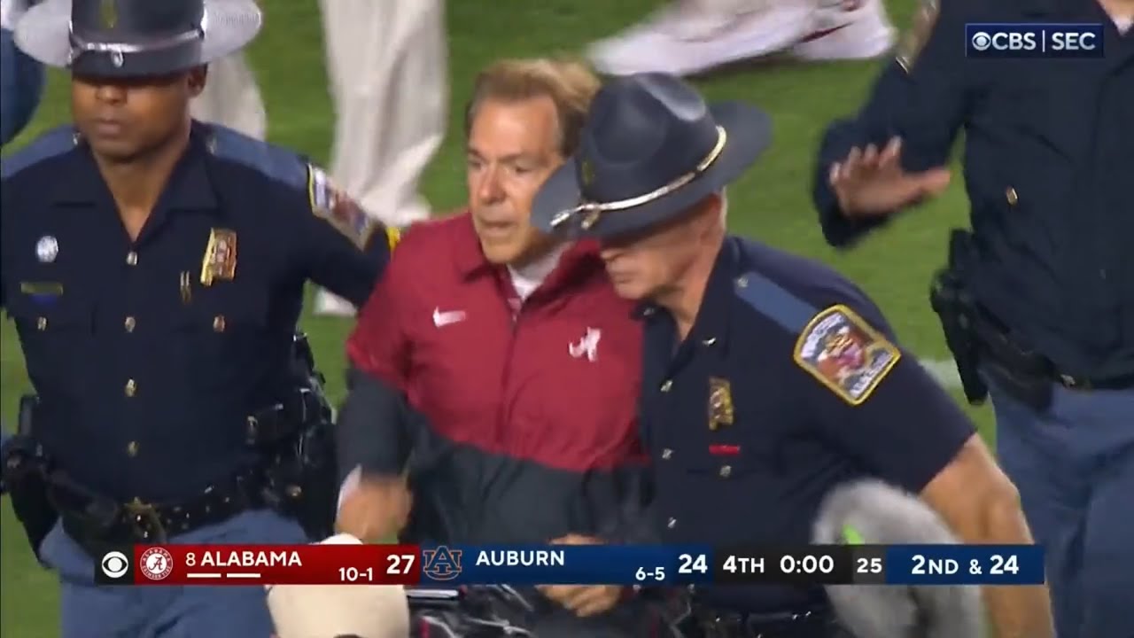 Alabama vs Auburn THRILLING ending 2023 Iron Bowl