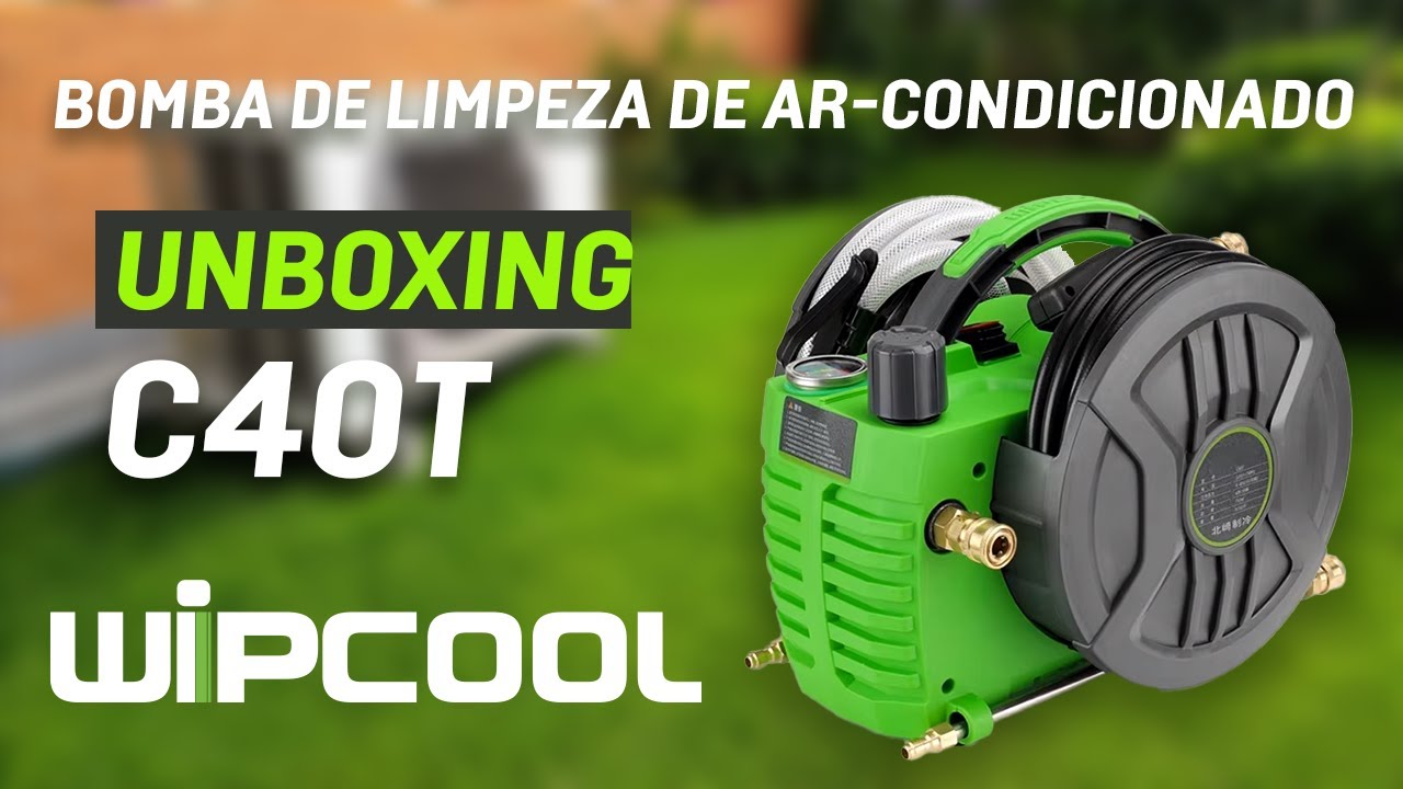 UNBOXING ✨🔎 BOMBA DE LIMPEZA WIPCOOL C40T, TODOS OS ITENS, SAIBA TUDO!