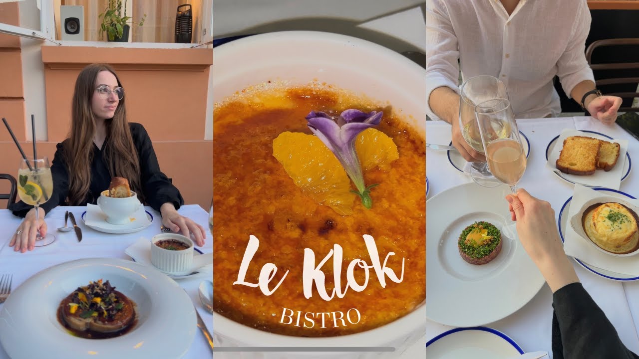 vlog | ресторан Le Klok, лучший крем брюле в Нови саде