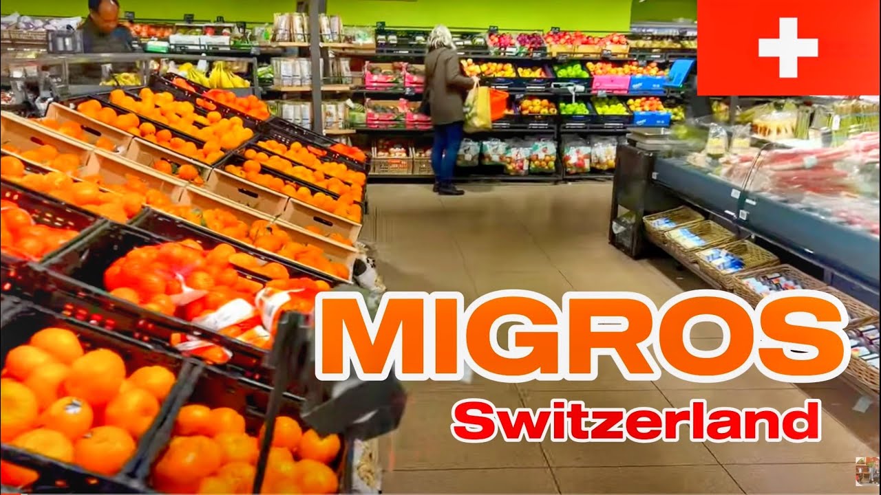 🛒Food Prices in Switzerland 🇨🇭MIGROS Supermarket || Shopping Guide