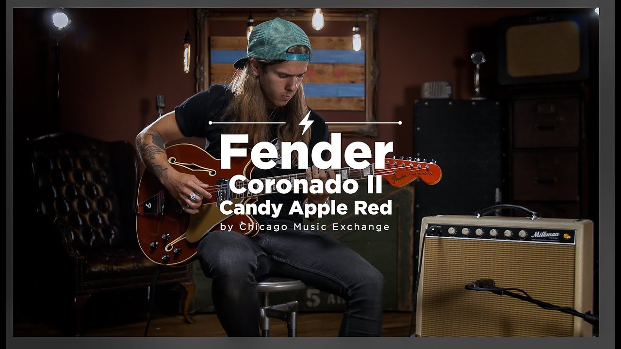 1966 Fender Coronado II Candy Apple Red | CME Quick Riffs | Sam Porter