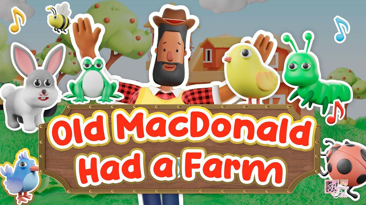 Old MacDonald Farm Remix | Hip Hop Nursery Rhyme for Kids
