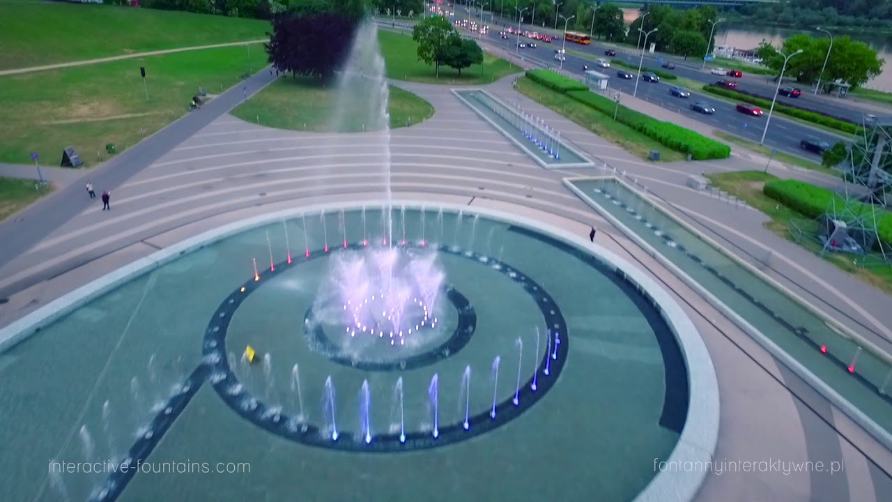 Multimedialny Park Fontann w Warszawie