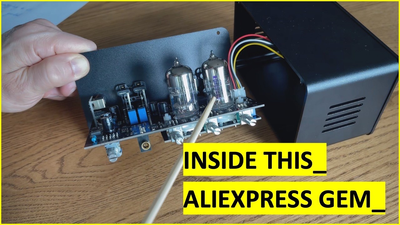 Внутри PJ. Ламповый предусилитель MIAOLAI SA-1000.