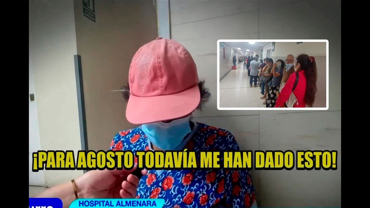 ¡Vía crucis en el Almenara! Pacientes hacen largas colas para acceder al tomógrafo