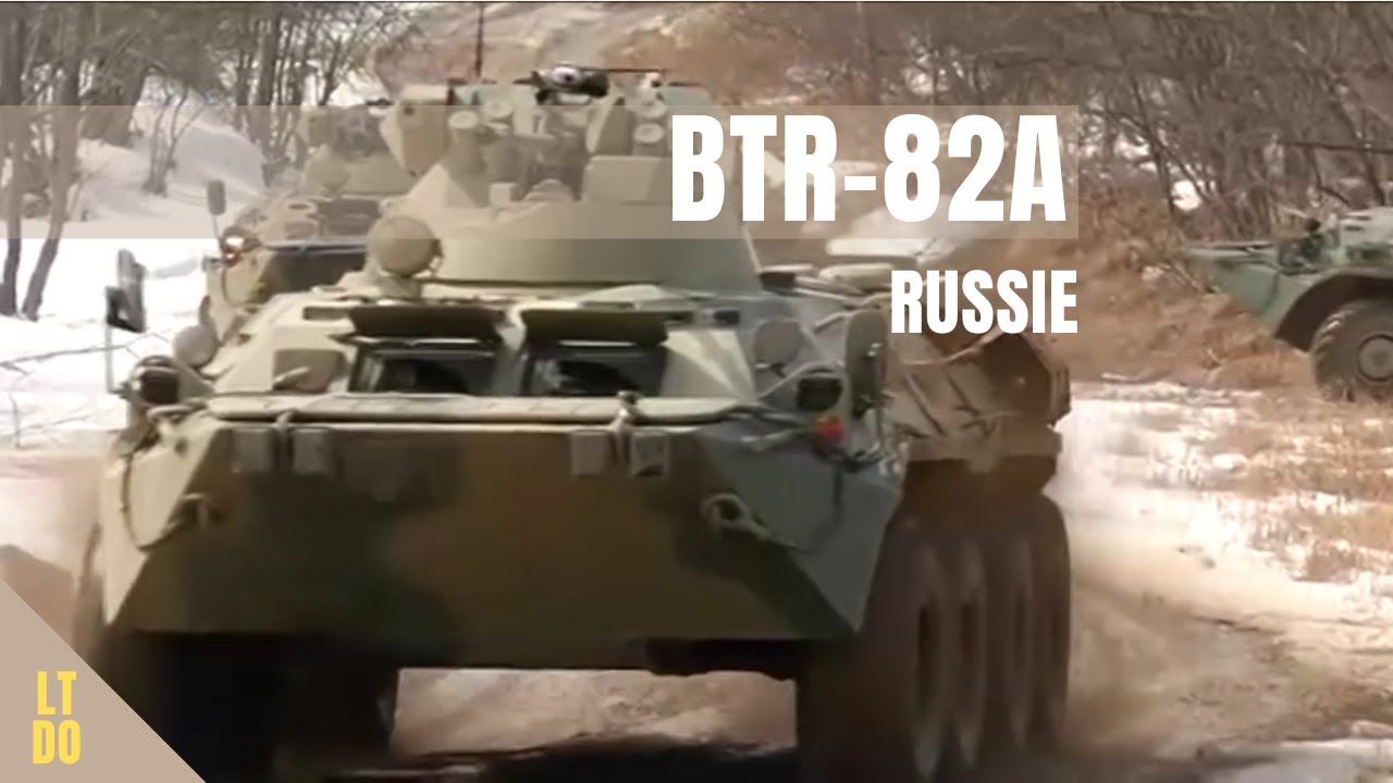 Transport de troupes Russe BTR 82A