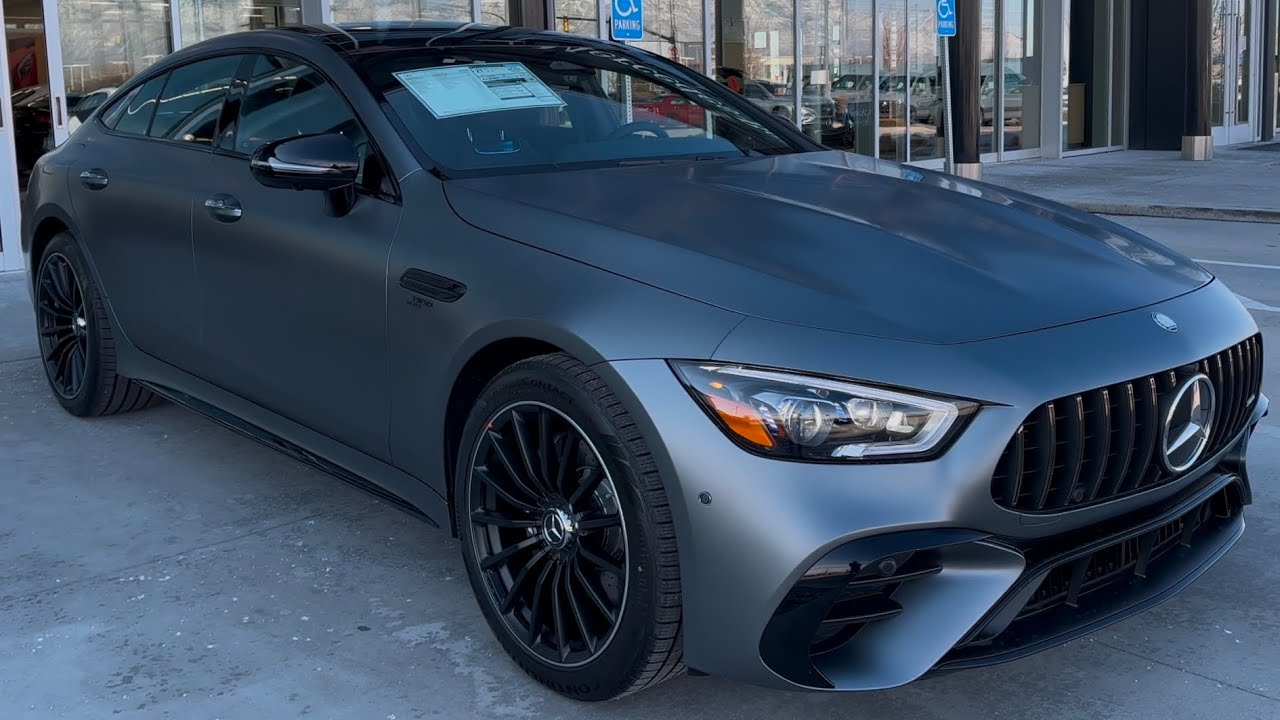 2025 Mercedes-AMG GT 53 4-Door Coupe Walkaround – Interior, Exterior & Exhaust Sound!
