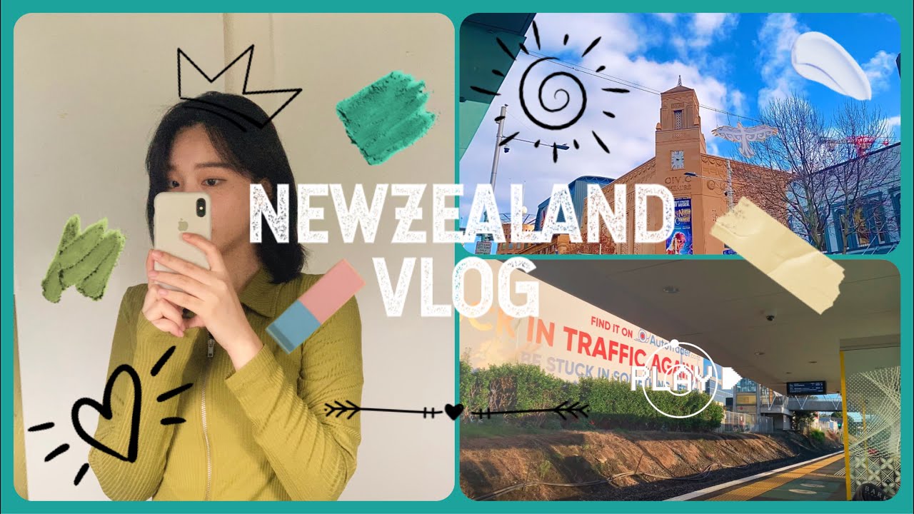 🌈뉴질랜드 어학연수 | 어학원 첫 등교 | 오클랜드 | 홈스테이 | 쇼핑 | 요리 | NEWZEALAND VLOG