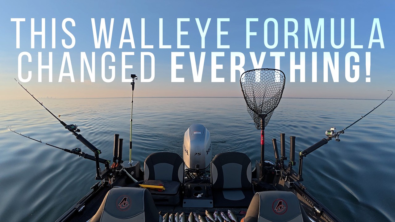 New Trolling Math That Smokes Walleye: 50+3T & Tadpole