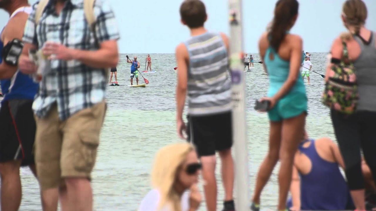 Key West Paddle Board Race July 25 2015 by Malibu Rum Hemingway Lazy Dog