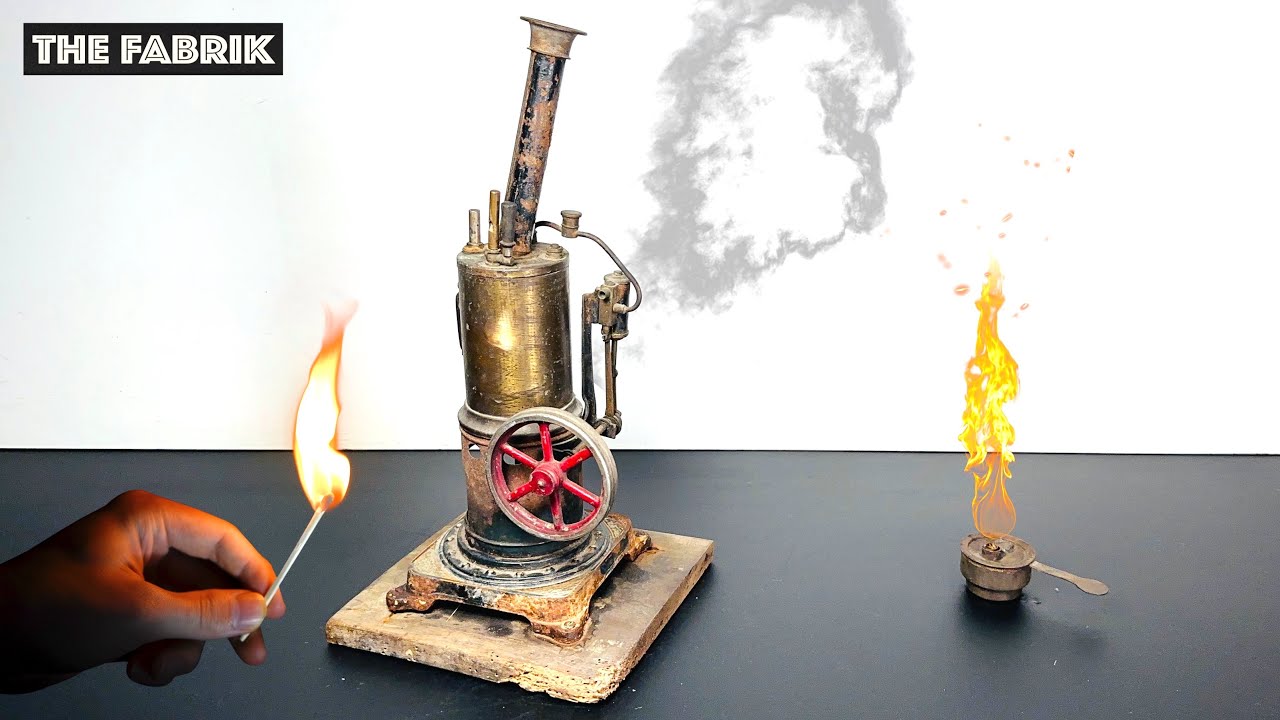 1923's Live Steam Engine 'BING' - Restoration