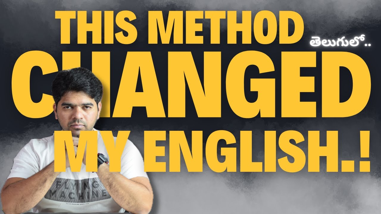 Speak English Fluently at Home in Telugu | Confidence Boost Method That Really Works