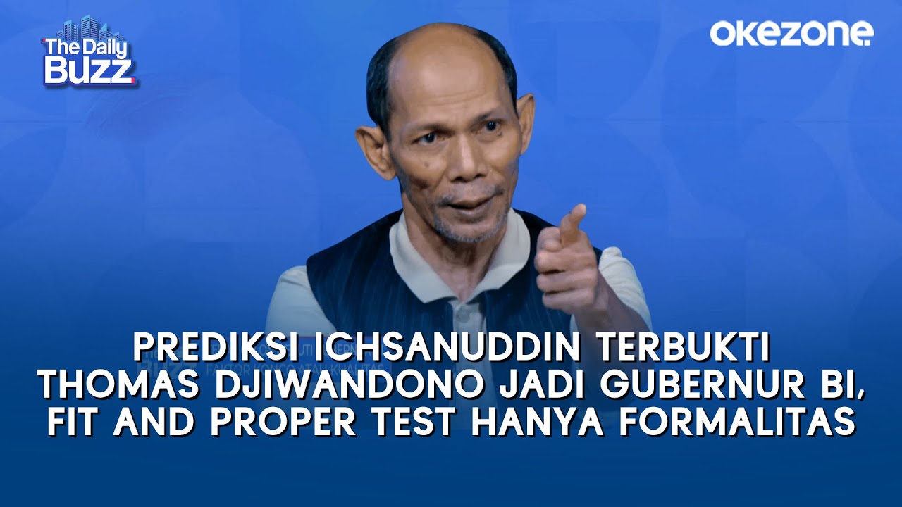 Prediksi Ichsanuddin Terbukti Thomas Djiwandono Jadi Gubernur BI, Fit and Proper Hanya Formalitas