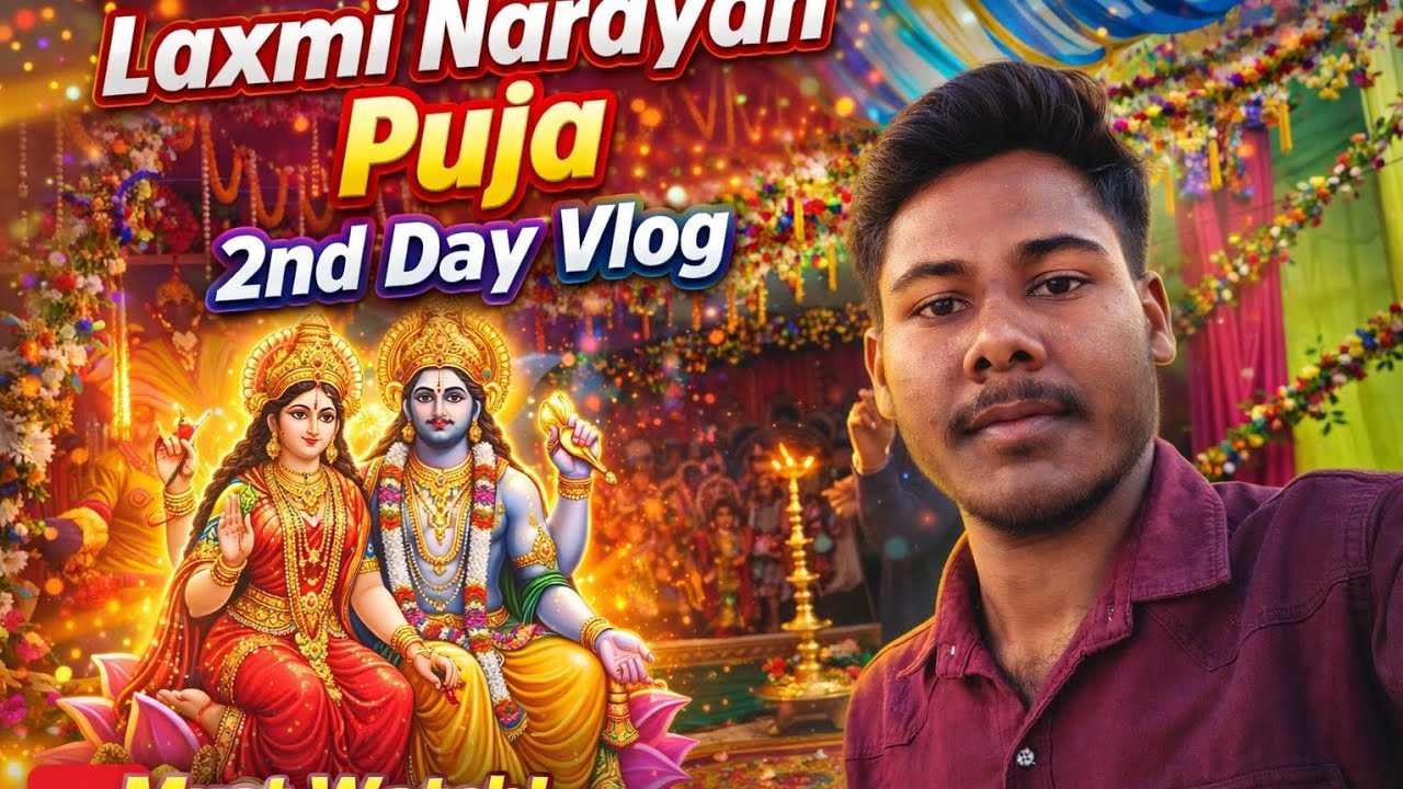 Laxmi Narayan Puja 2nd vlog 