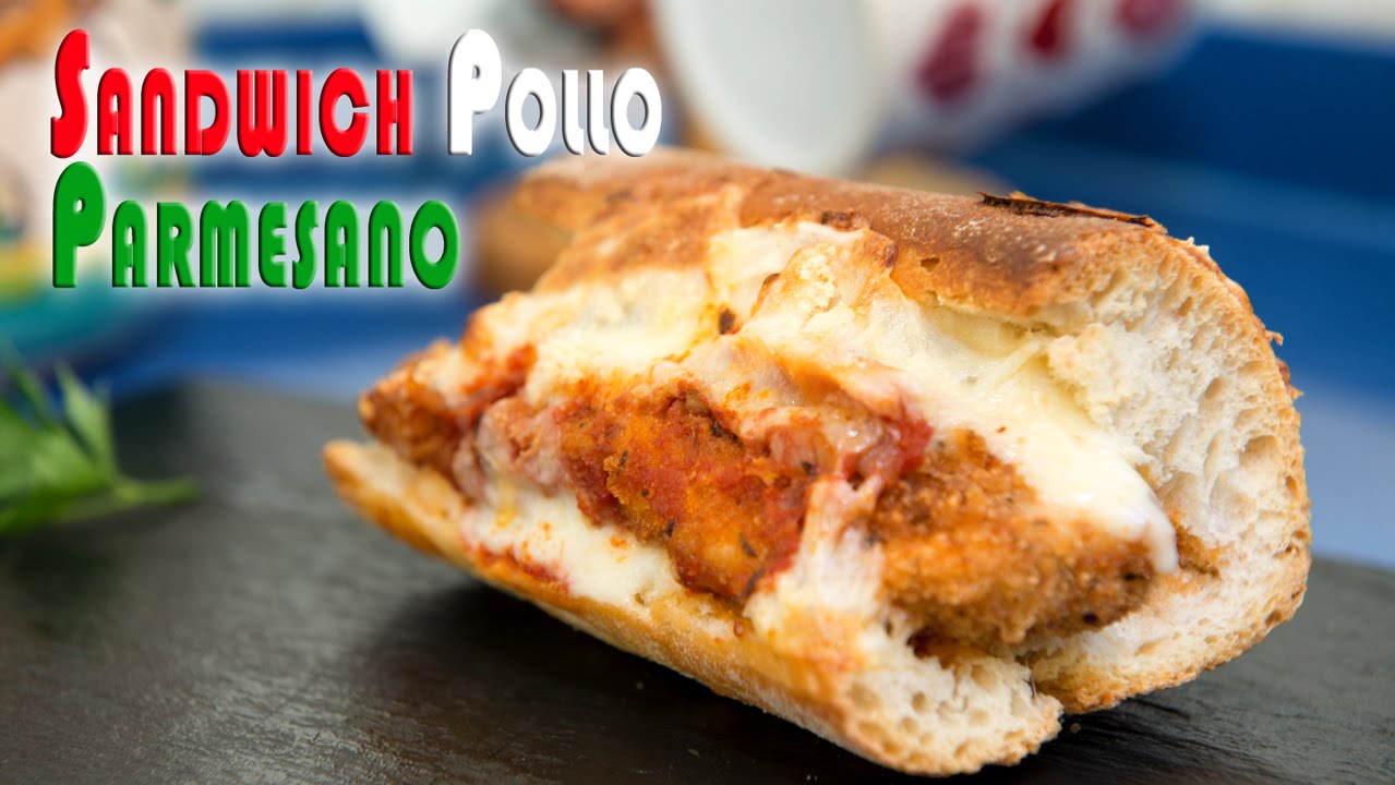 Pollo Parmesano al Horno y en Sandwich