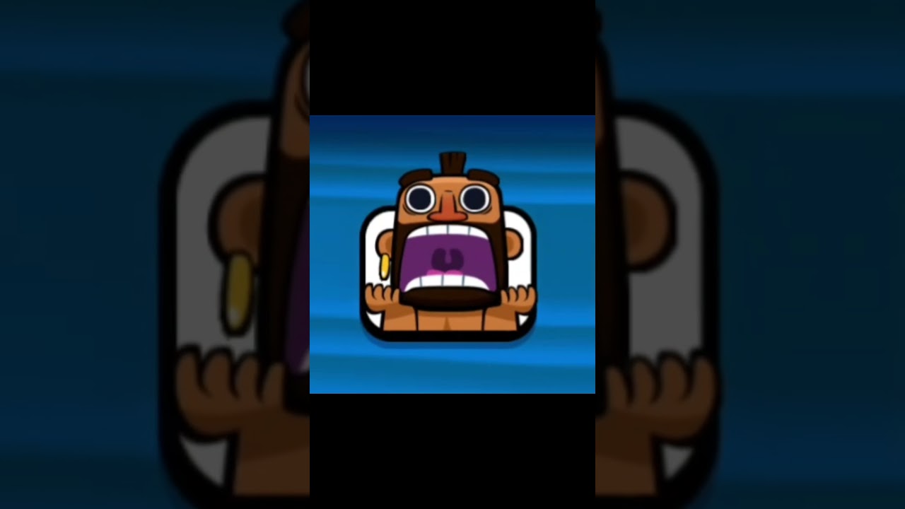 Clash Royale Hog Rider Screaming Emote #clashroyale #gaming #shorts
