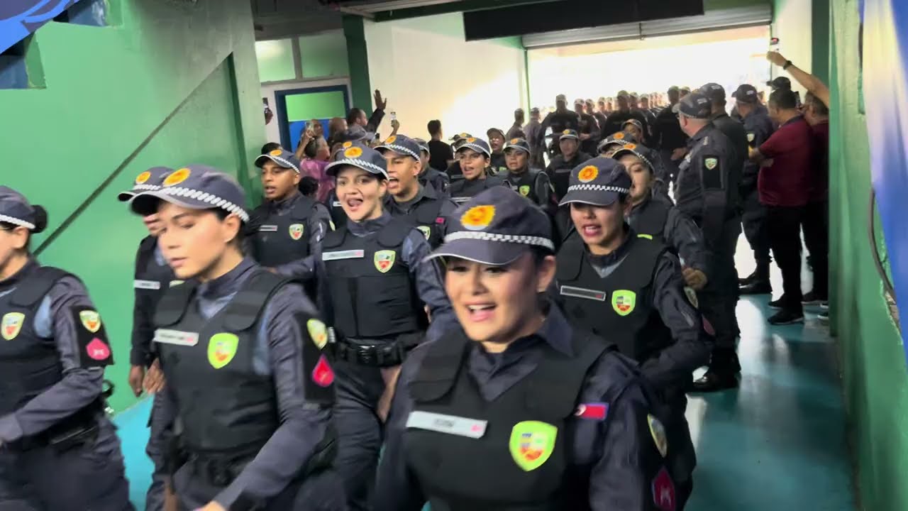 ENTRADA DOS SOLDADOS NA FORMATURA DO CFSD PMAM (CFAP 2023/2024)