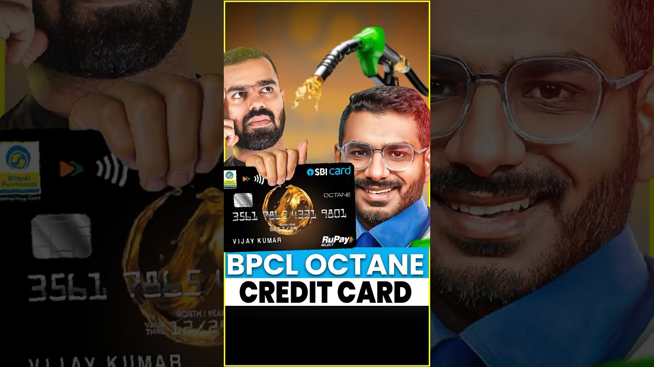 SBI BPCL Octane Credit Card #youtubeshorts