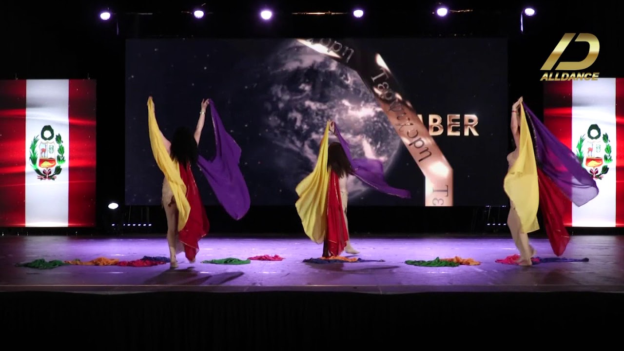 7 velos danza Arabe CAMPEONAS MUNDIALES