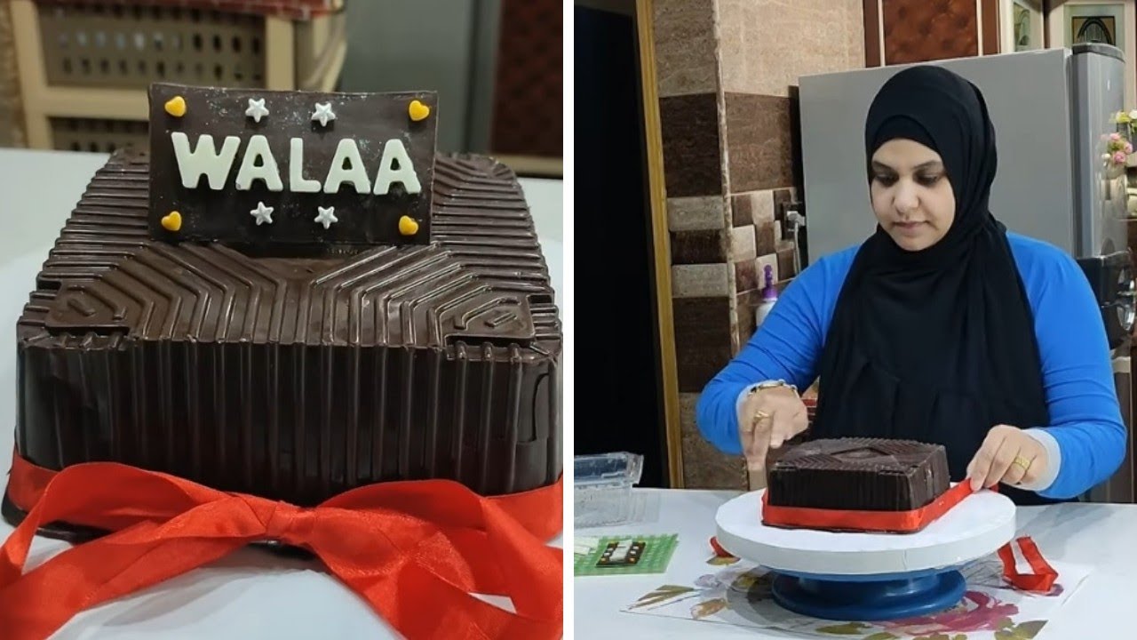تورتة العلبة الاقتصادية 🎂 هتعملي تحفة في 10 دقايق بس 🤩 ومكسب مضمون 💯