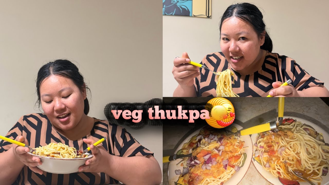 Malta मा घरमै बनाए Veg Thukpa 🇲🇹🍜 | Nepali Vlog