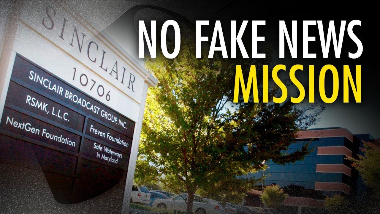 About Sinclair's on-air statement about 
