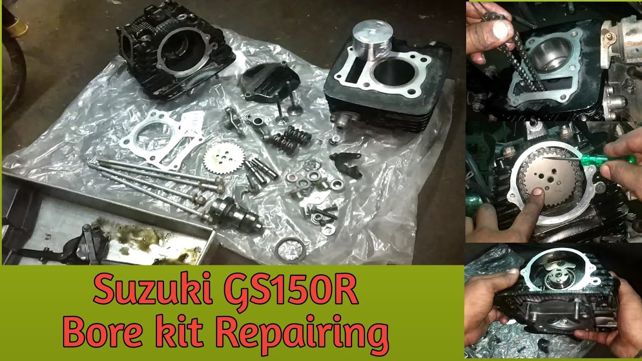 How to Repair the Bore kit for Suzuki GS 150R