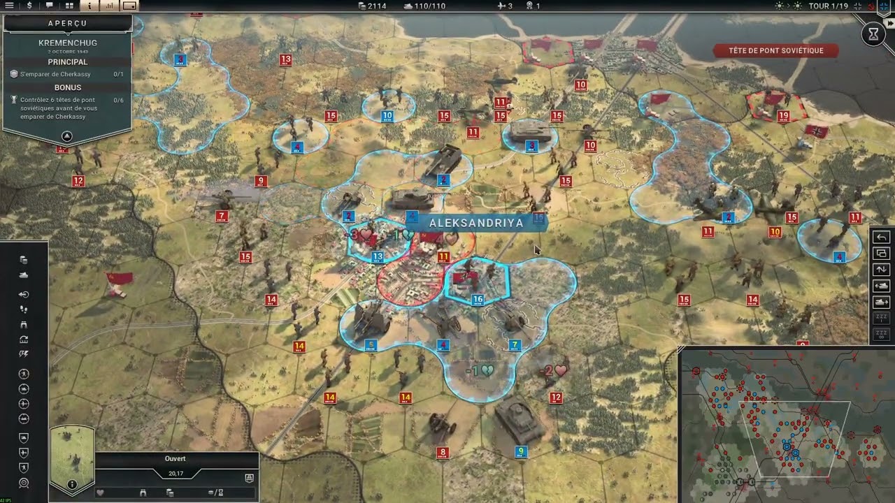 Panzer Corps 2 FR / Axes Operations 1943 en difficulté max #28