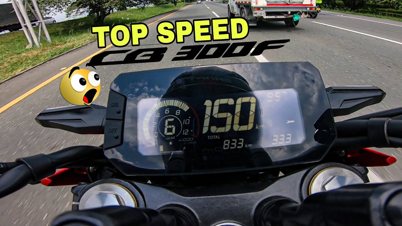 Honda CB 300F Velocidad Máxima (Top speed) 😱🚀 ¿Vale la pena?