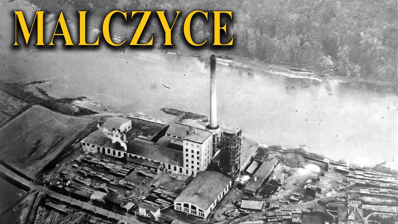Malczyce - ruiny dawnej fabryki celulozy.