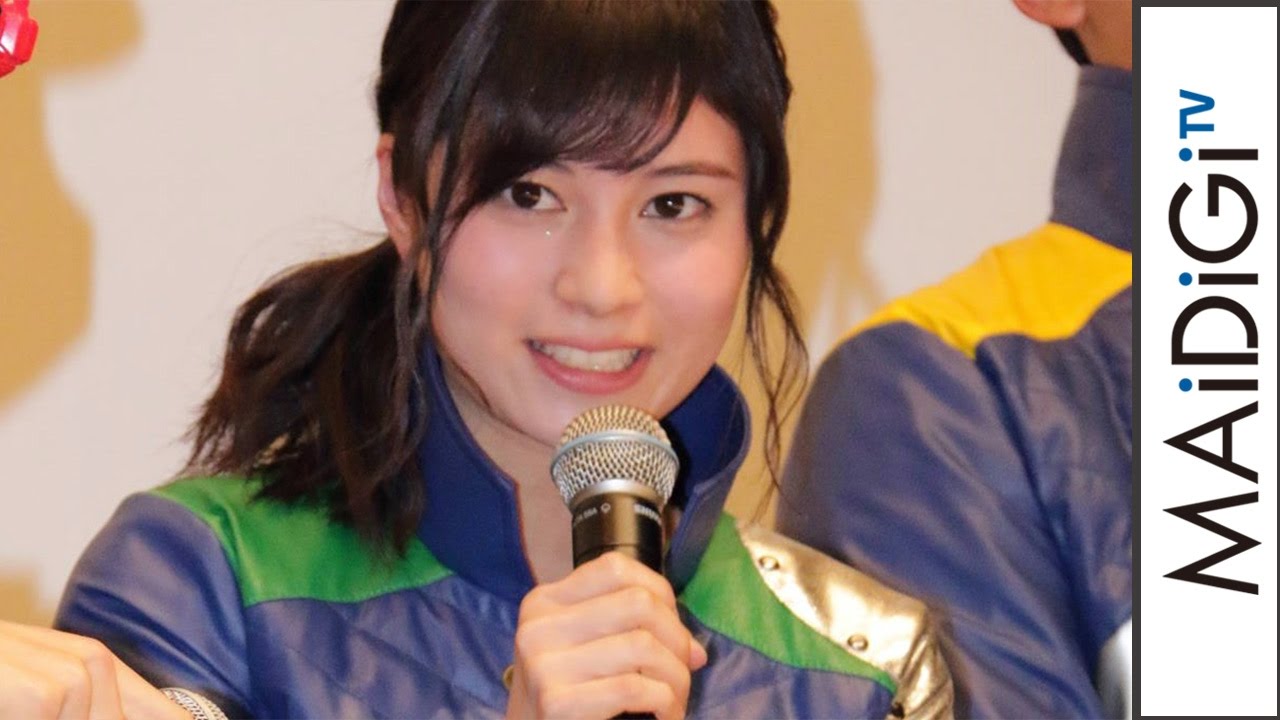 「キタコレ～」キュウレンジャー“ハミィ”大久保桜子、決めせりふ披露で赤面！「仮面ライダー×スーパー戦隊　超スーパーヒーロー大戦」完成披露舞台あいさつ2