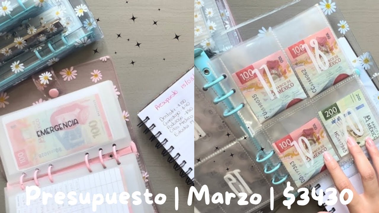 Presupuesto de Efectivo 💌 | Marzo | Sistema de Sobres 