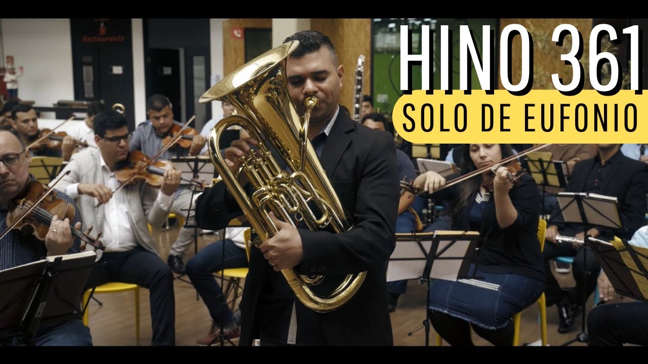 Hino 361 CCB Orquestrado - Tudo entende o Salvador | Solo de Eufônio