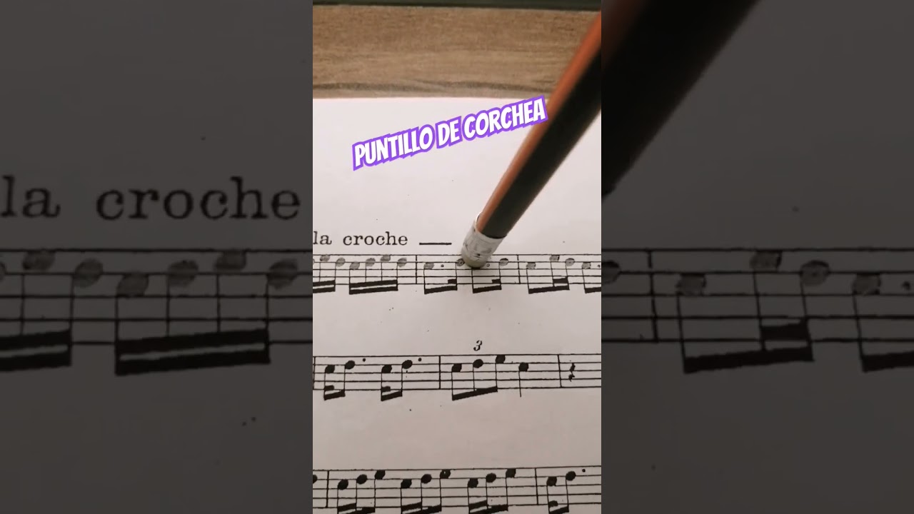 corchea y puntillo #aprendemusica #solfeo #ritmica #music #corcheas #semicorcheas #aprendeaturitmo
